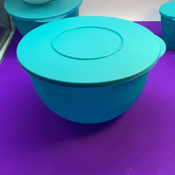 Tupperware Murano Set Bowl & Jug (4) Tumbler - Picture 8 of 16